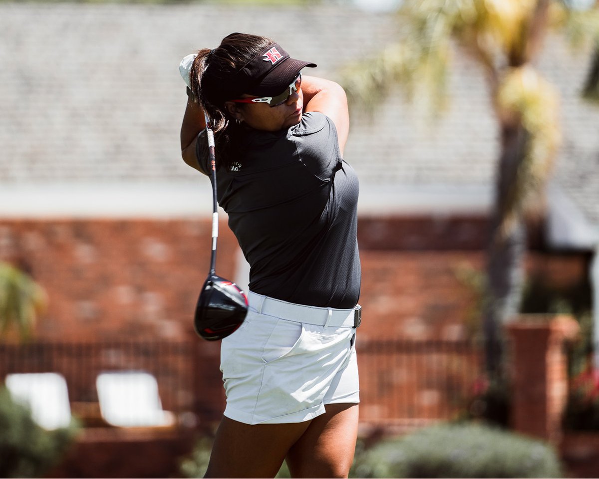 Women's golf stays within striking distance heading into the PacWest Championships final round tomorrow #ImuaVulcans 🌋 #D2WGOLF