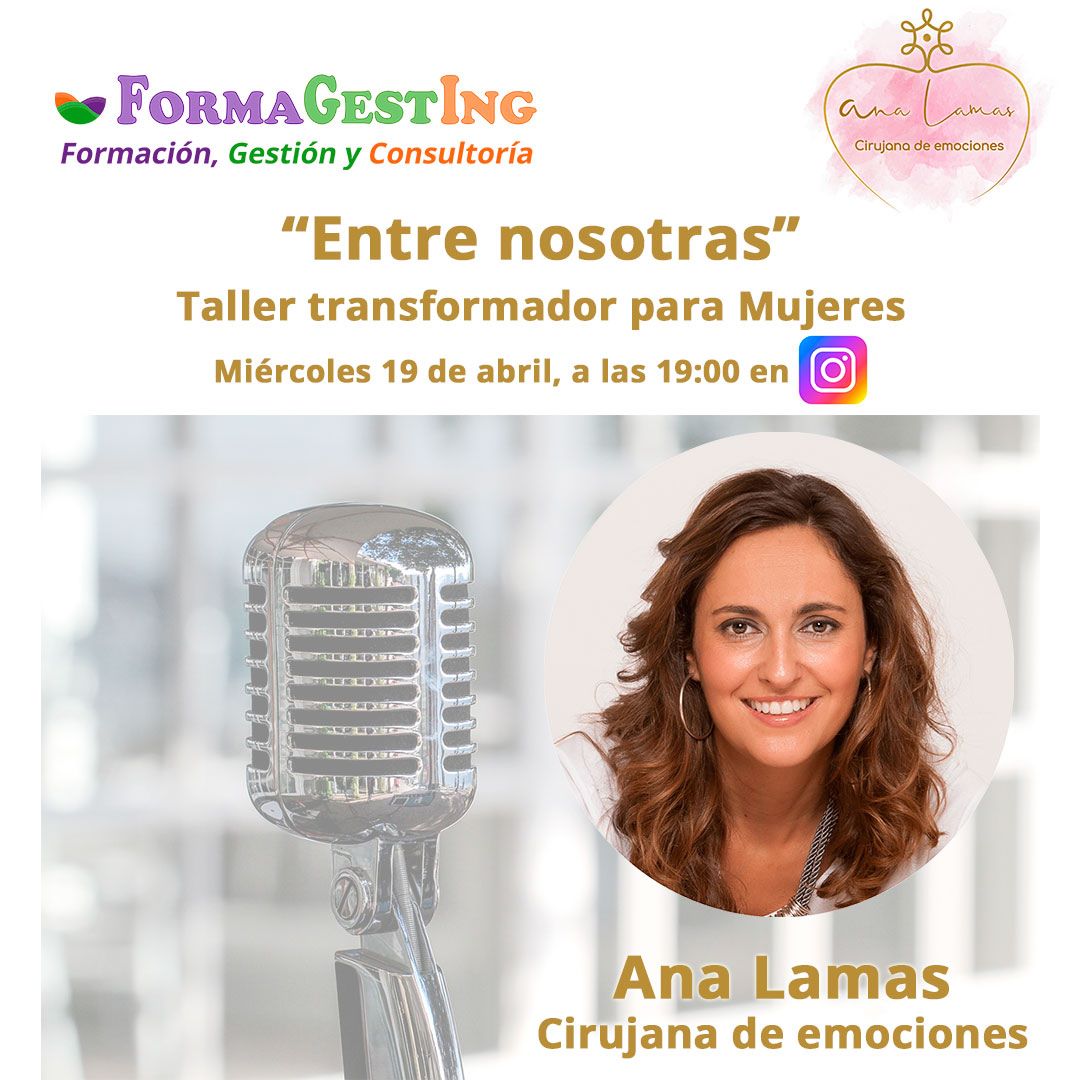 SusanaCSantana's tweet photo. #BuenosDias Os espero esta tarde en el directo que voy a hacer con Ana Lamas desde el perfil de @formagesting en Instagram. #entrenosotras #tallertransformadorparamujeres #Instagram #directo #formacion #formagesting https://t.co/XfjdoHFyLc