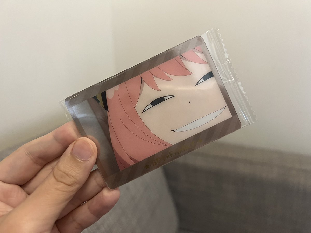 WNRWRN's tweet photo. การ์ดอาเนีย ของเเท้ bandai

 290 บาท 

✨ไม่มีตำหนิ
📸 ขอดูรูปเพิ่มเติมได้ทาง Dm นะคะ 
#ตลาดนัดบพ #ตลาดนัดblackpink https://t.co/PyaiybcJhT
