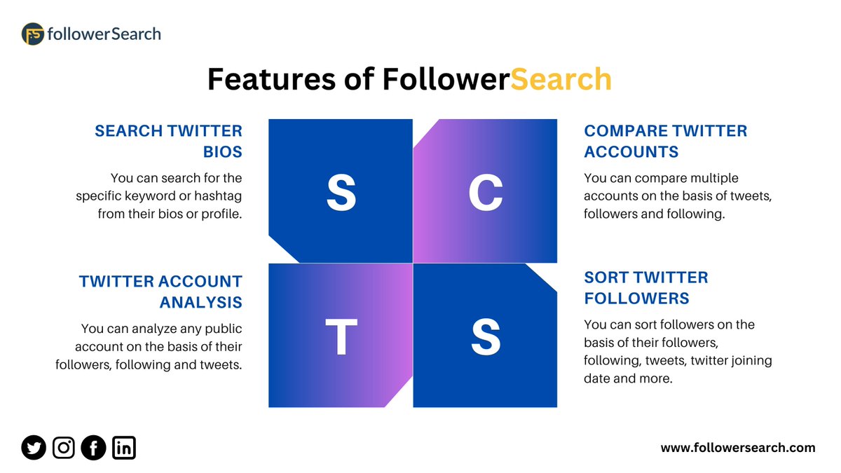 SearchFollower's tweet image. Boost Your Twitter Presence with FollowerSearch: The Ultimate Twitter Search and Analytics Tool.

Visit: followersearch.com

Start your Free Trial today!

#TwitterAnalyticsTool #TedLasso #MHA386