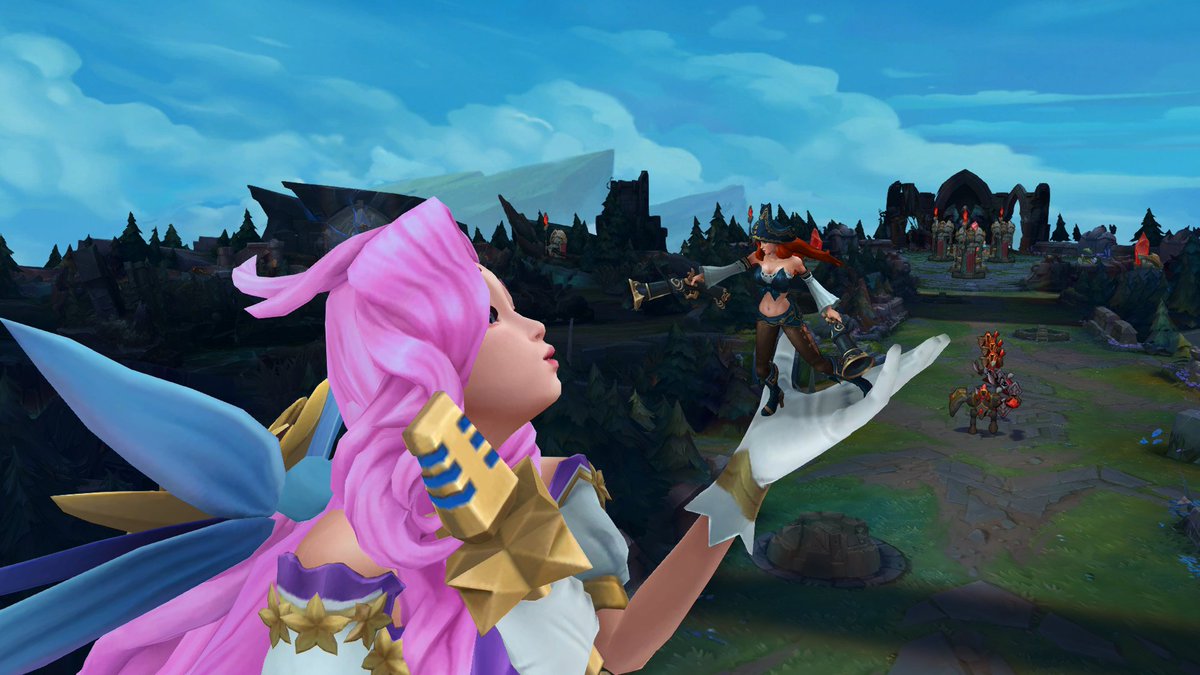 HugSizeable's tweet photo. #Seraphine will always be my favorite #giantess!
She is just so gentle all the time, you can get cute but gigantic photos with her! #sizetwitter #UltimateSpellbook #Leagueoflegendsgts https://t.co/9Dp3skjoRN