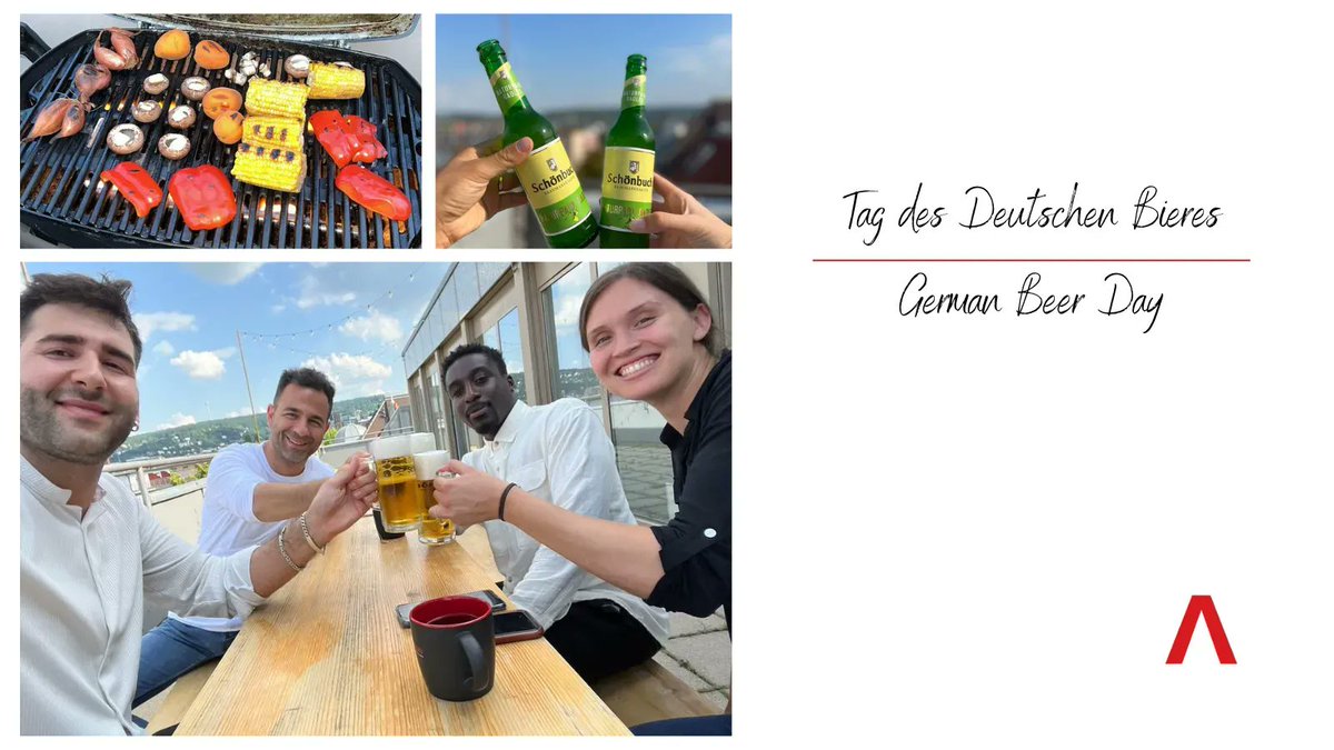 naxcon_'s tweet photo. Cheers, #Stuttgart! Happy German Beer Day this April 23. 

🇩🇪 🍺 ❤️ 

Recently our team in Germany enjoyed some time on the terrace. The highlight: German beer. Our team embraces the perk of living in a city where making (+ enjoying) beer is considered an art form.

🤜 🤛 https://t.co/7gTHROCNTq