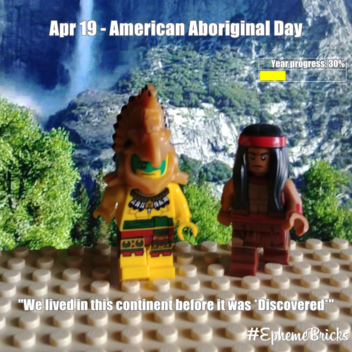 ephemebricks's tweet photo. Apr 19 : American Aboriginal Day https://t.co/cTaZZfYeO2