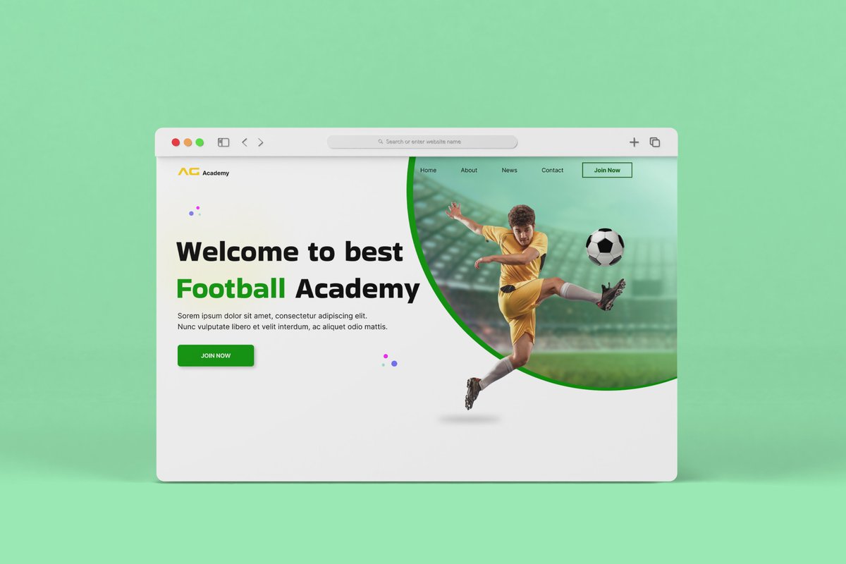 imPrasantaNayek's tweet photo. Football Academy website User Interface Design by
@TechAtom1
For Better resolution 👇https://t.co/UjkvydyCbx
#footballacademy #fiootball #techatompvtltd #techatom #Figma #uidesign #iamprasantanayek #ui #uxdesign #ux #webdesign #uiux #design https://t.co/QTWhFKK5CZ