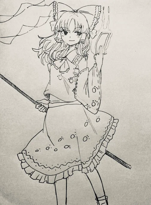 新作霊夢  好き https://t.co/oSlsNlNjwF