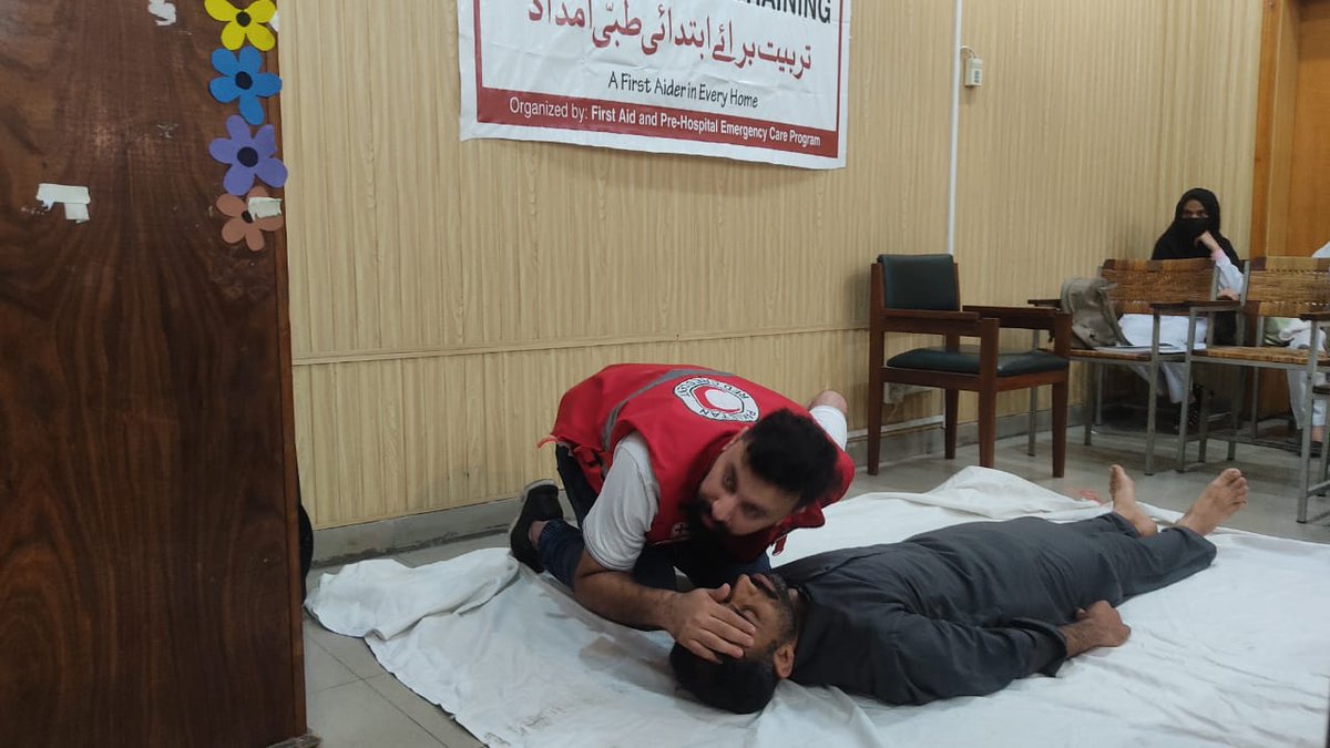 prcspunjab's tweet photo. On 12-04-2023, #RedCrescentPunjab arranged a #firstaidtraining for the #youthclubmembers of Government Associate College for Women, Gawalmandi, Lahore; a Total of #36 Female participants attended the activity.
#YouthOnTheMove #FirstAidForEveryone #firstaidtraining #ICRC #IFRC https://t.co/PYOwf94I1z