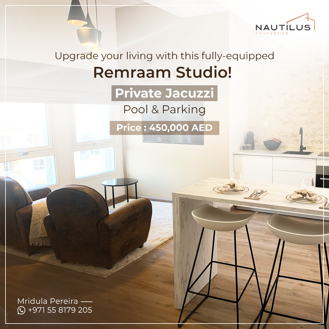 NautilusDXB's tweet image. Living the dream in Remraam! 🏡✨ Enjoy the peace and security of this gated community located in Dubailand | Selling price of 450,000 AED | Contact Mridula at +971558179205 

#Remraam #DubaiRealEstate #HomeSweetHome #FamilyLiving #Dubailand #NautilusTeam