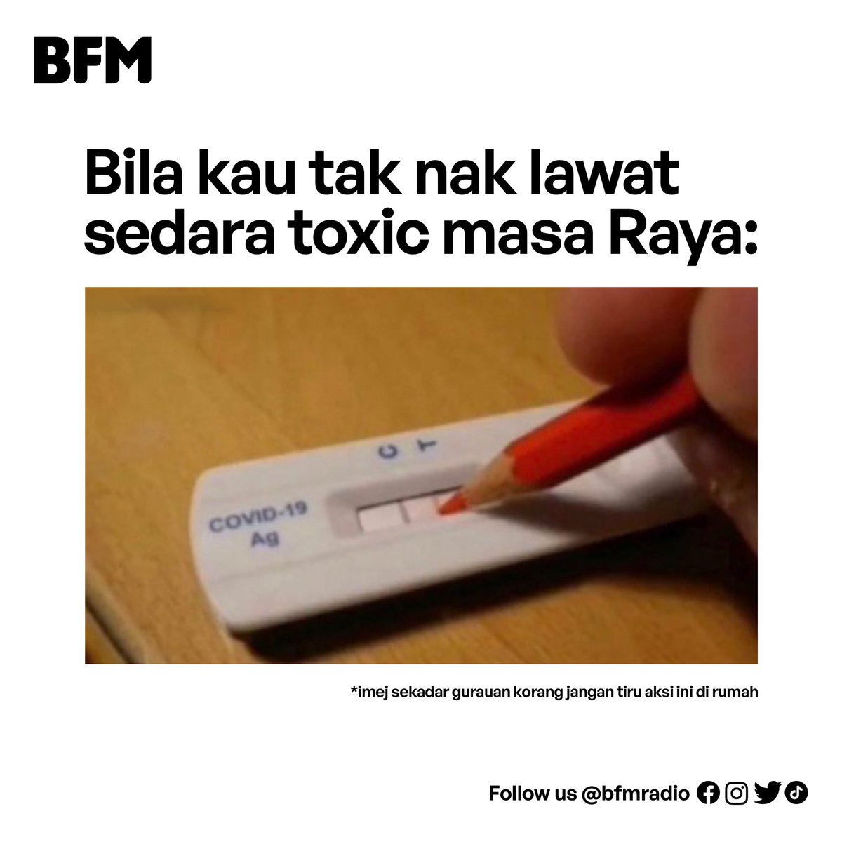 BFMradio's tweet photo. Selamat Hari Raya geng. Salam 0-0 geng. SHRMZB geng. 

1/9 https://t.co/6mxbieXlLX