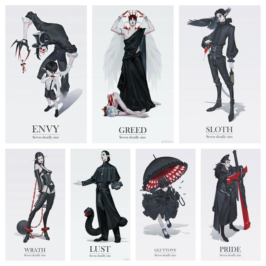 eunoiayore's tweet photo. @BlessedDogsPxL like the character with the nature of sin in humans is a new idea because it has different characteristics from each other such as the seven deadly sins (source: pinterest) https://t.co/QHofggglnH