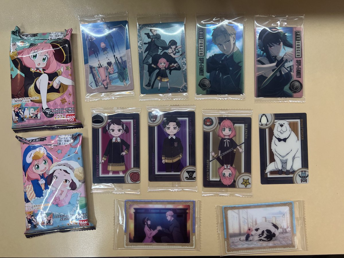 WNRWRN's tweet photo. การ์ด spy x family ของเเท้ Bandai

ใบละ 80

***อาเนียใบละ 100฿ 

#ตลาดนัดSPYxFAMILY https://t.co/yZgk6ndb1E