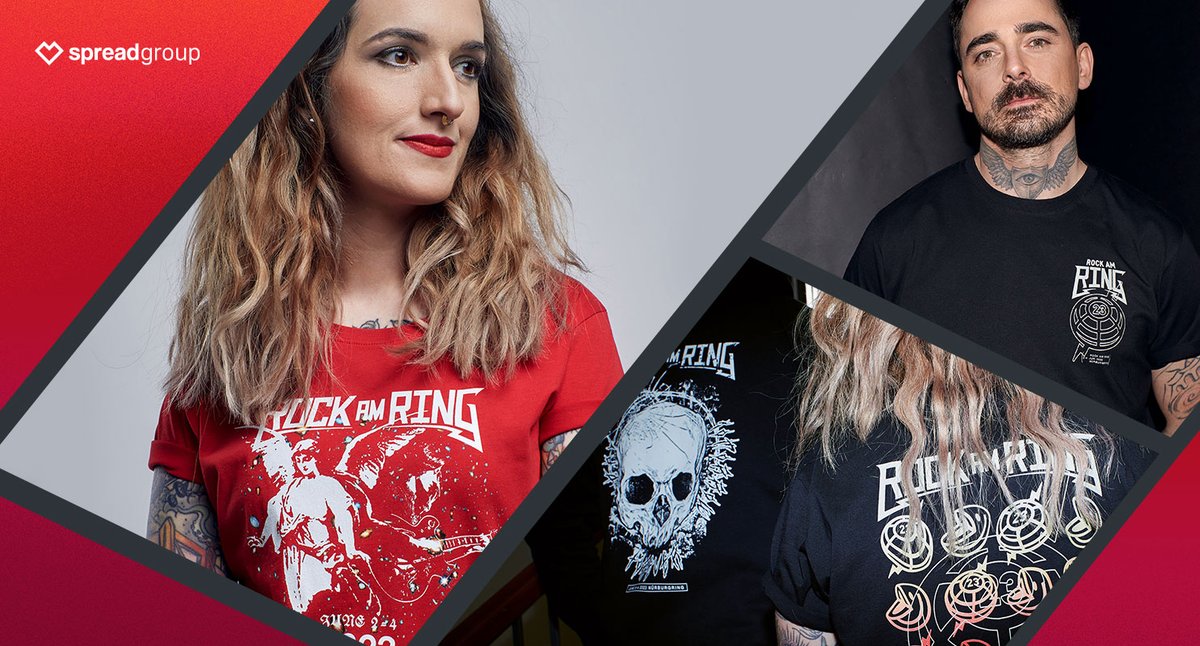 🎵 Rocky news! Spread Group is the official merch partner of Rock am Ring + Rock im Park!🤘 We take over the design creation and production of all #merch products. 👉 full story: spreadgroup.com/news-stories/s… 
#liveentertainment #musicbusiness  #licensing #RAR2023 #RIP2023