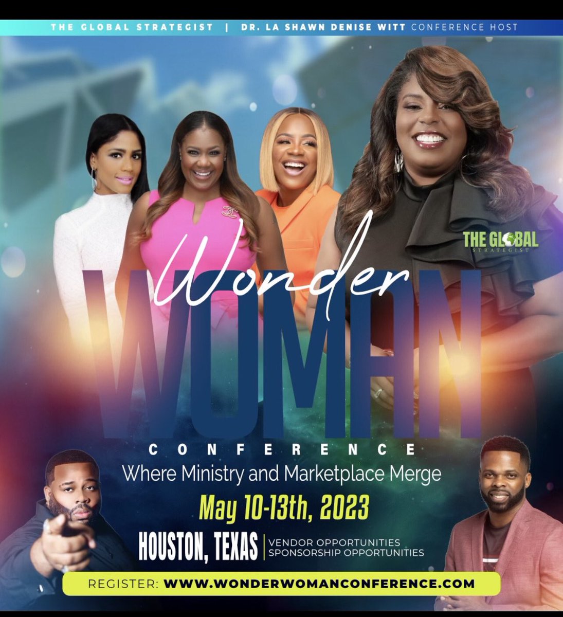 DGMediaHQ's tweet photo. #DGMBuzz #Event Wonder Woman Conference | Where Ministry And Marketplace Merge | Hosted by Dr. La Shawn Denise Witt | @divinedivaevent
EVENT DATE: May 10 - 13th, 2023
Read more via https://t.co/8ZkNxZVALp https://t.co/fQhZINukSr