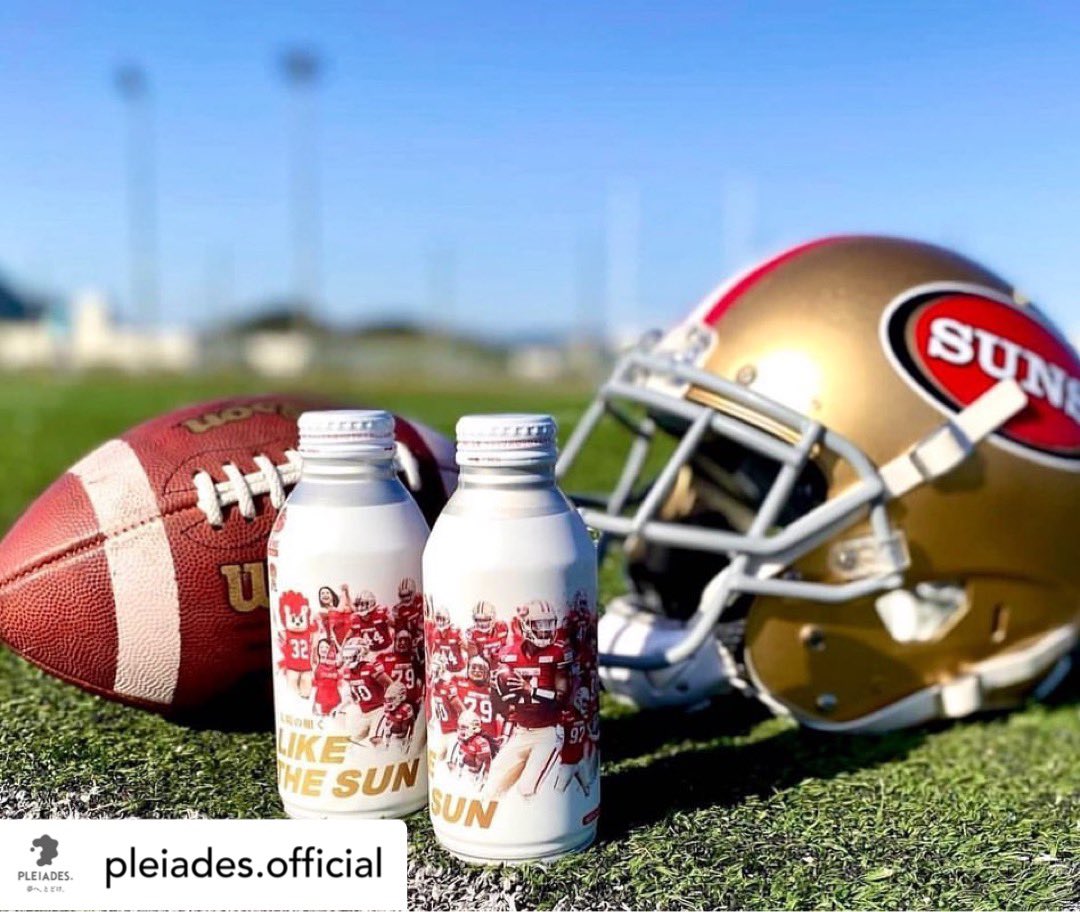fukuoka_suns's tweet photo. 【ｺﾗﾎﾞｷｬﾝﾍﾟｰﾝ🥤】
期間中にPLEIADSスポーツドリンクをご購入の方限定で！

5月14日(日)vs @gogo_impulse の試合ﾍﾟｱﾁｹｯﾄを先着40組様にプレゼント✨

★応募期間
4/19(水)～5/2(火)

★応募方法
下記リンクよりPLEIADSスポーツドリンクをご購入下さい。
https://t.co/A3g1qIIFia https://t.co/S3jqzjqN3A