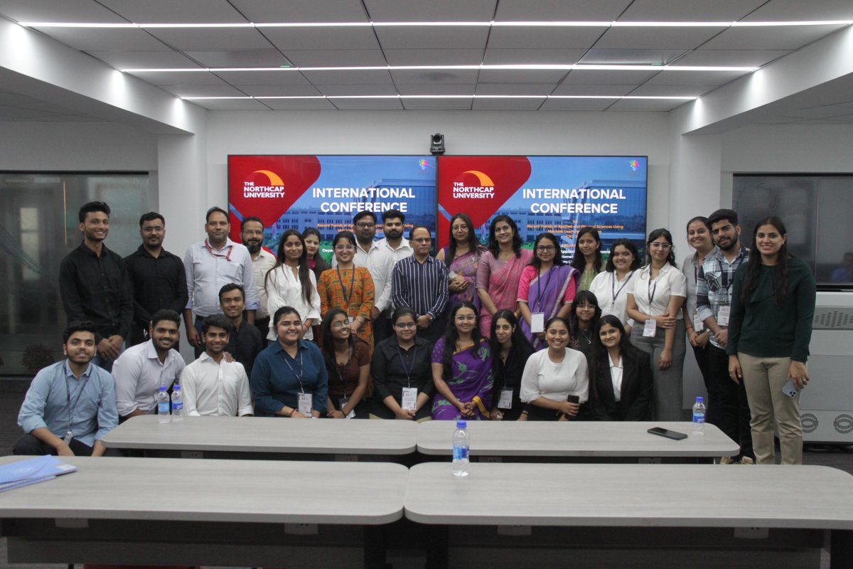 NorthCap_Univ's tweet photo. International Conference on Recent Trends in Applied & Physical Sciences Using ML Techniques ICRT-2023 offered insights into the field of AI, ML. It was filled with insightful discussions and thought-provoking ideas from our notable speakers.
#ICRT #AI #ML #STEM #NCU #NorthCap https://t.co/4OpgLrd0VY