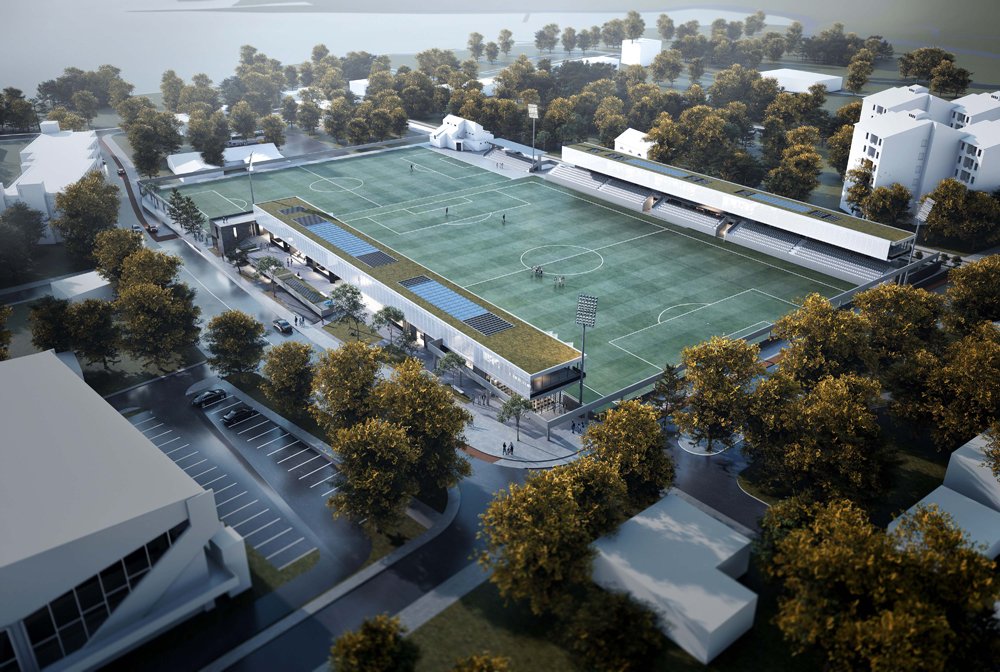 mimarizmcom's tweet photo. .@arkinommimarlik ve @dodofis tarafından önerilen proje, Bokelj Futbol Kulübü için açılan uluslararası Kotor Stadyum’u yarışmasında birincilik ödülü alarak, uygulanmak üzere seçildi >> https://t.co/eUtkAfrOvp https://t.co/QtzCyeXk1F