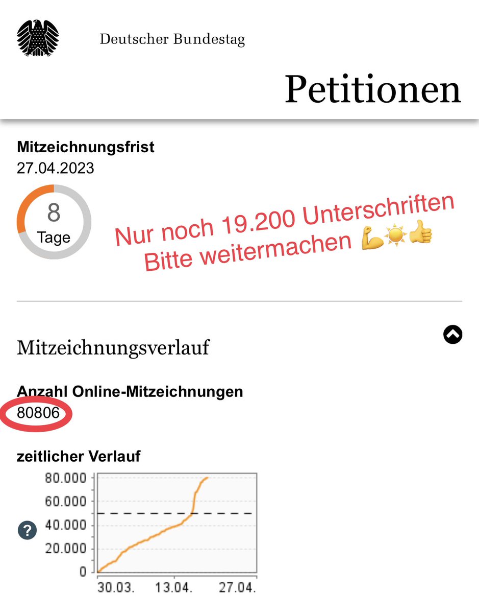 Helft mit die Bürger-Energiewende zu vereinfachen und das Recht auf eigene Stromproduktion zu demokratisieren!

Unterschreibt unsere #BalkonSolar Petition, und wenn ihr das schon gemacht habt, dann überzeugt bitte 2 weitere Personen sie zu zeichnen:

epetitionen.bundestag.de/content/petiti…