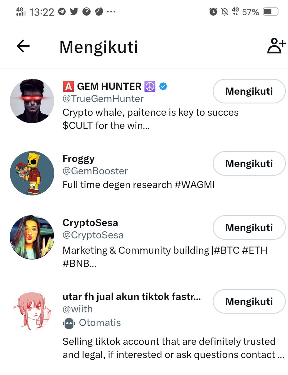 ShelaRetno's tweet photo. @jihanicorn @wiith @CryptoSesa @GemBooster @TrueGemHunter Done https://t.co/N293fKPg8P