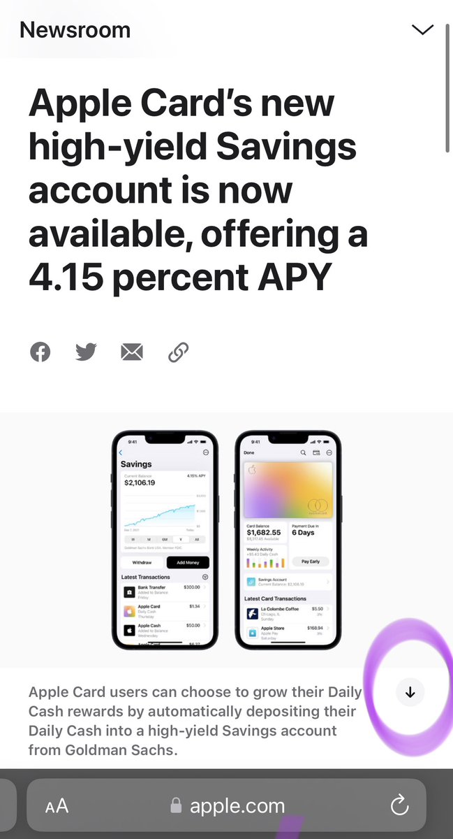 yadish_'s tweet photo. 1. Apple released its 4.15% APY savings account taking US banking by a storm. 4.15% is more than 10X of the US national average. It's actually even higher interest on savings in India.
While downloading the official image from their site, I realized something interesting. https://t.co/SU5IR7zgyA