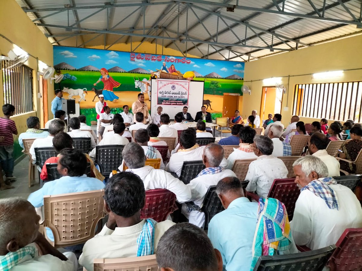 AODhanwada's tweet photo. Agri legal Aid Clinic opening at Singaram RV in NRPT mandal.@SRReddyTRS @MJSudhakar8 @SingireddyBRS https://t.co/xhUFhYIoUw