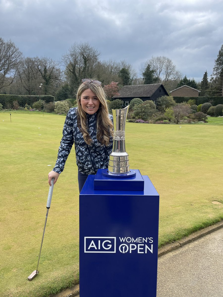 What a day yesterday creating content for <a href="/AIGWomensOpen/">AIG Women’s Open</a> which is being held at the beautiful <a href="/waltonheath_gc/">Walton Heath Golf Club</a> in August! 🎥 ⛳️ I’ll be there, hope to see you there too! Grab your ticket here ➡️ bit.ly/TicketsAIGWOIG