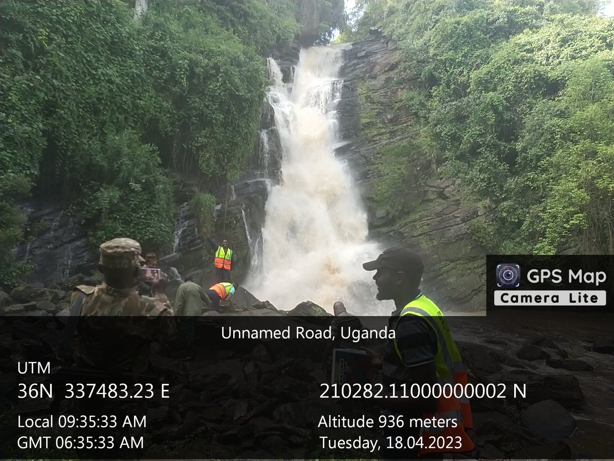 pbo_ug's tweet photo. Biodiversity assessment at Waisoke falls, Bugungu wildlife reserve, Murchison falls Conservation Area, Uganda 
#biodiversity #conservation https://t.co/7FH6uAYav1
