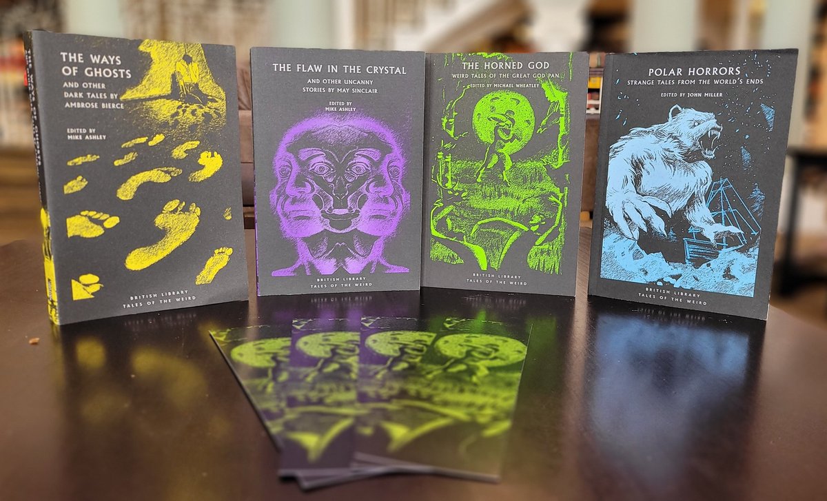 Doors open in 1.5 hours.

*RETWEET COMPETITION*

Fancy winning FOUR collections of classic folk horror and strange tales, kindly donated by <a href="/BL_Publishing/">British Library Publishing</a>? Thought so!

- FOLLOW us
- RETWEET this

Ends 8pm, 20.4.

Winner chosen at random. We'll post within the UK.

Good luck!