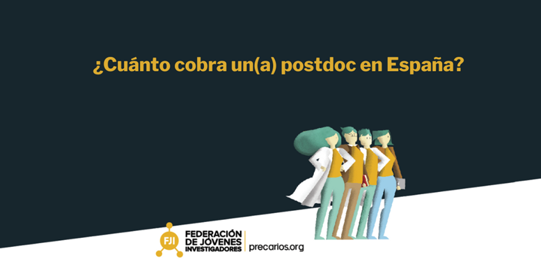 FJIprecarios's tweet photo. 📢 ¡Nuevo informe! ¿Cuánto cobra un(a) postdoc en España en 2023?

1️⃣ Te animamos a leer el informe completo, pero te explicamos algunas de las principales conclusiones, en 10 tuits 👇

Consulta el  informe aquí: https://t.co/nkG6pz9448 https://t.co/rJwV3qrdWX
