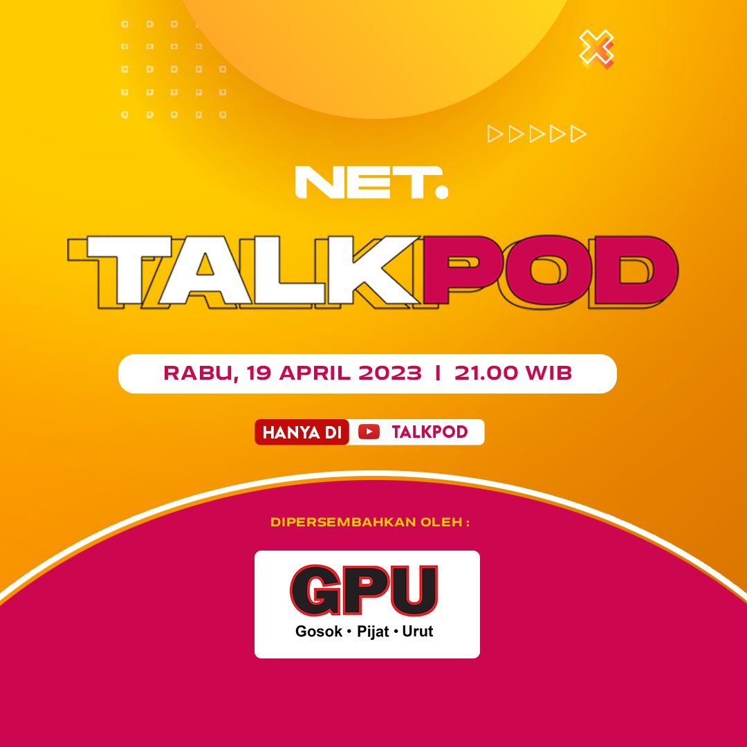 mdtvindonesia's tweet photo. Kali ini ada 2 Brand Ambassador e-sport cakep nih yang bakal main-main ke Talkpod!
Jangan kelewatan Talkpod malam ini pukul 21.00 WIB
@sobatgpu #sobatgpu #GPU #BadanRileksYahuuudTerus #YahuuudTerus https://t.co/kPvAfdQRsD