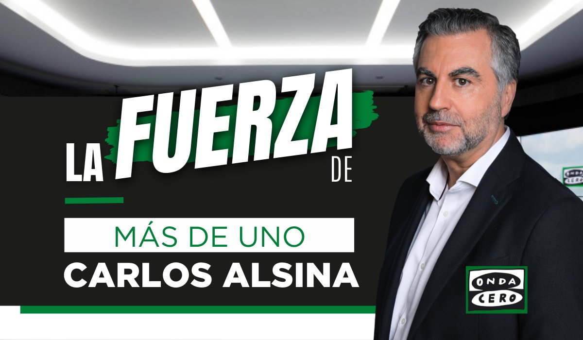 📊👏Carlos Alsina, con <a href="/MasDeUno/">Más De Uno</a> , es el comunicador de la mañana que más crece. 

📻Suma 132.000 nuevos oyentes, hasta los 1,4 millones de seguidores. Es su mejor arranque de año (1ª ola) y el único matinal que crece en el último año.