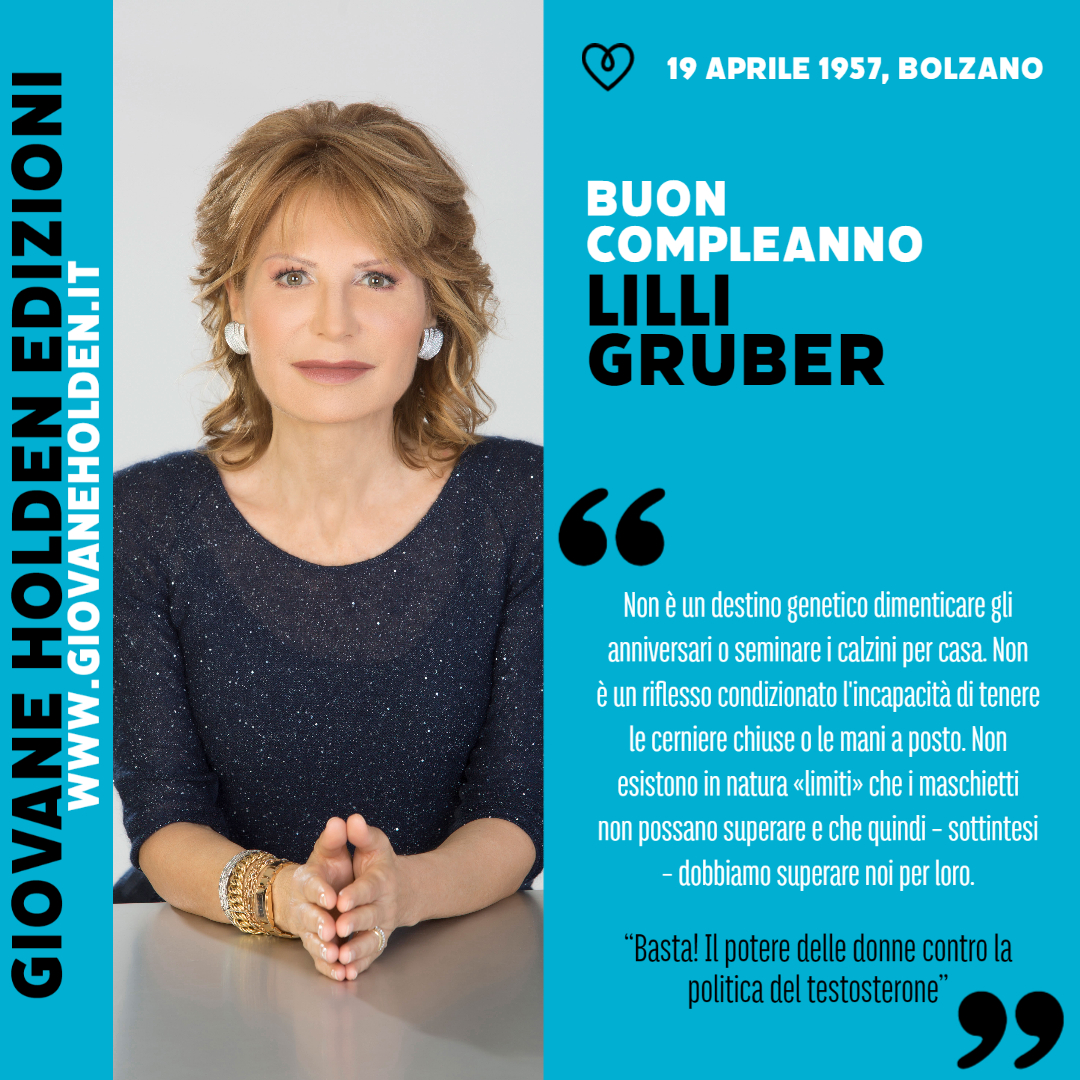 GiovaneHoldenEd's tweet image. Buon compleanno Lilli Gruber!

#lilligruber