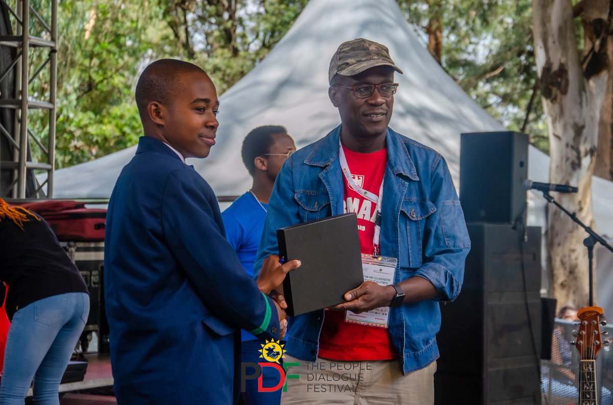 thePDFestival's tweet photo. For the first time,the M-PESA Foundation Academy joined us at the #PDFestival2023.  During the official opening ceremony, a student from the Academy gave an address alongside other H. E. Moses Wetangula and other keynote speakers. 
#FacesOfPDF
#formnidialogue
#pdfinachacha https://t.co/DFCq0FdQpK
