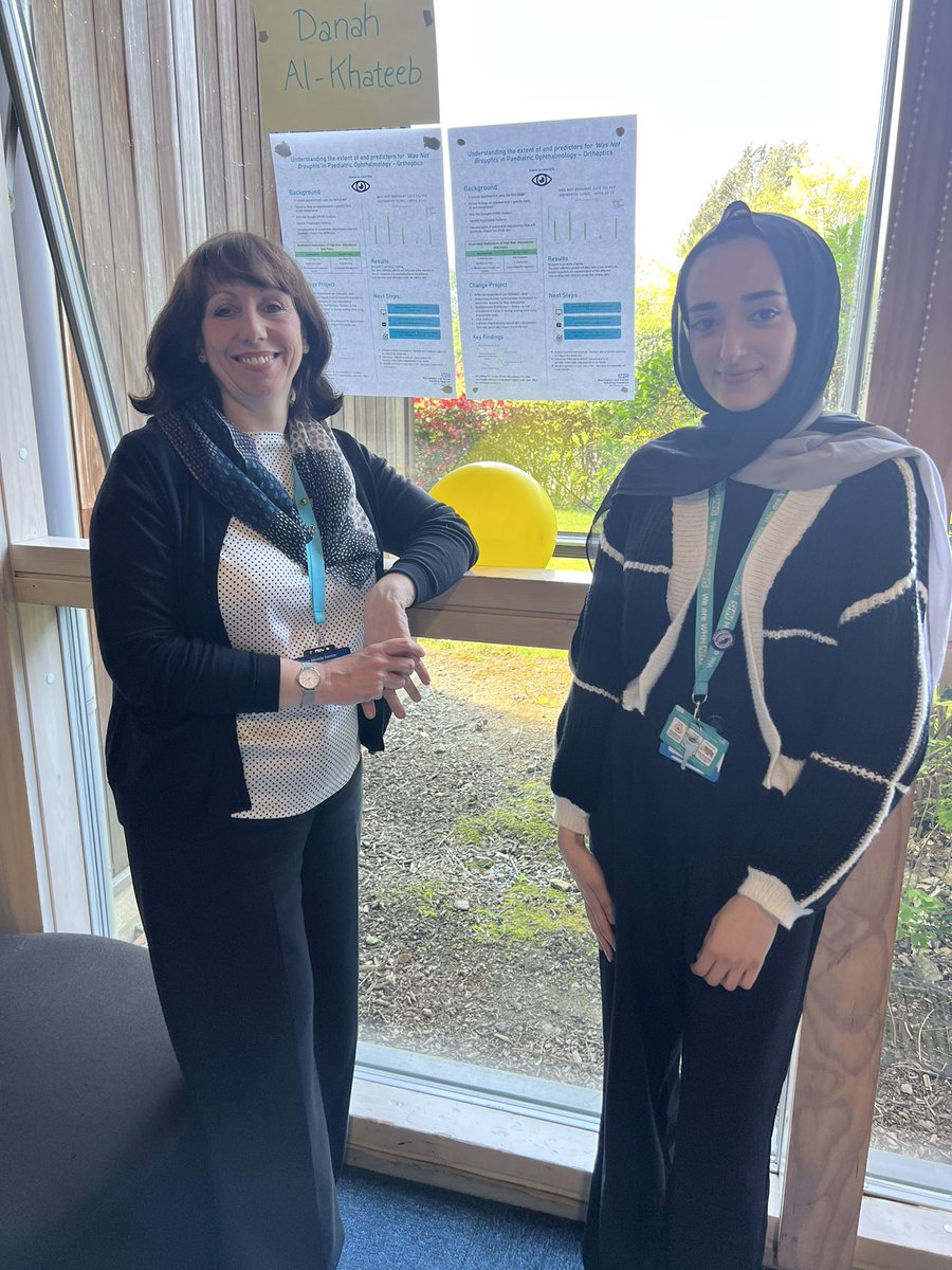 Well done to Danah, who is a band 5 Orthoptist and has completed the Your Future Your Way programme <a href="/WHHNHS/">WHH 🏥</a>  thank you Gill for being her Sponsor <a href="/WHHAHPs/">WHH AHPs</a> well done and keep going with continuous improvement and development 👏
