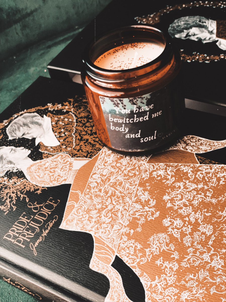 MagicalCandleCo's tweet photo. “You have bewitched me body and soul”-Darcy 🤍
Wish I had the ability to erase my memory and read Pride and Prejudice again😭 https://t.co/8gKHGgAYKC