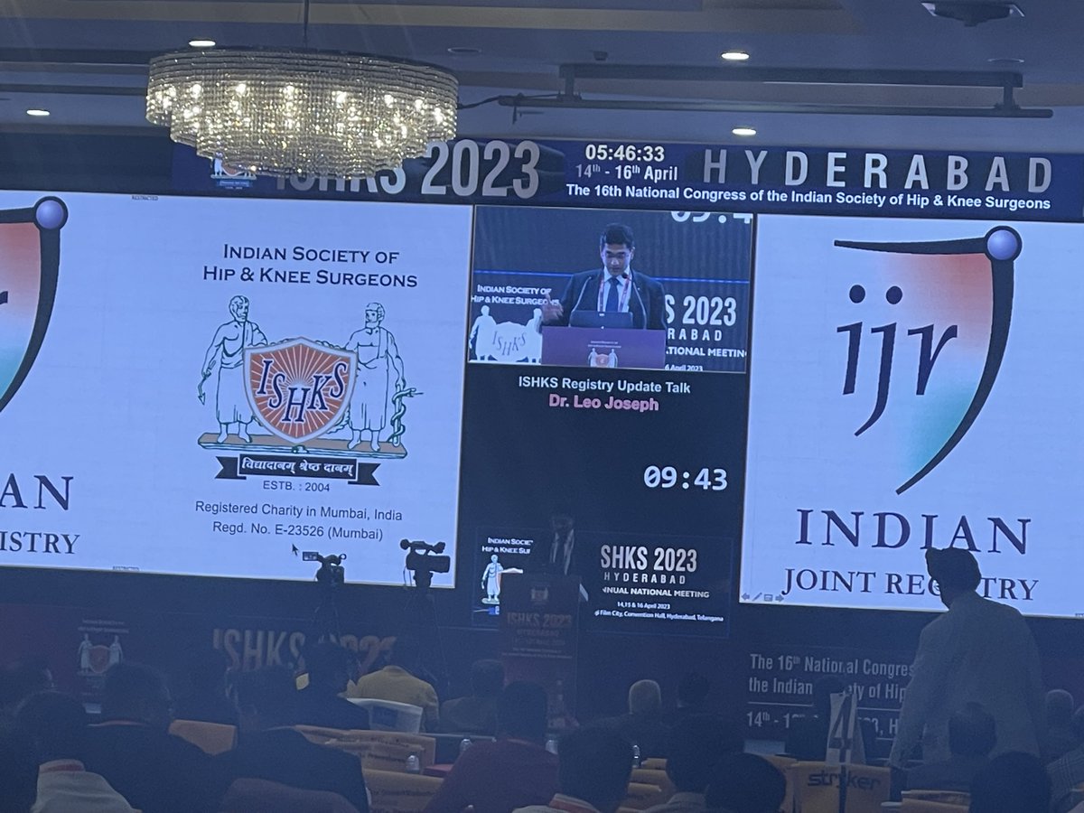 NECSWS_India's tweet photo. We participated in the ISHKS 16th Annual National Meeting at Ramoji Film City, Hyderabad from April 14th to 16th, 2023. Our main objective for attending the event was to showcase Indian Joint Registry (IJR). 
#indianjointregistry #IJR #NECsws #ISHKS #ISHKS2023 https://t.co/fdIblWRgRI