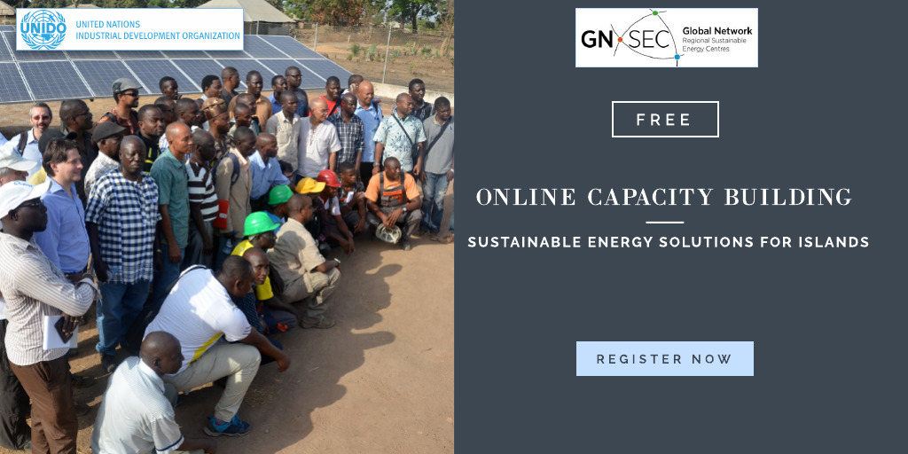 Join our free #digital #training #program on #sustainable #energy solutions for #islands #SIDS in #English #Spanish #Portuguese! You can participate by self-learning, conducted trainings or you just become a trainer yourself! bit.ly/37pfYxz <a href="/gnsec_net/">GN-SEC</a> <a href="/UNIDO/">UNIDO</a>