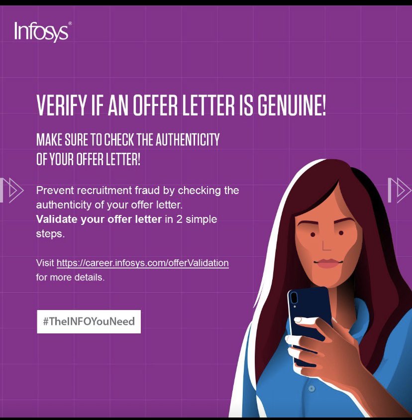 KPHB_Kurradu's tweet photo. #Good_Initiative - @Infosys #OfferLetter_Validation https://t.co/GeqxMeXU3T
