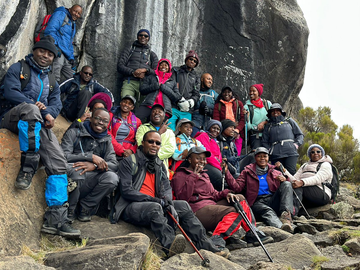 Don_Hikers's tweet photo. I have no words but a massive congratulations to the greatest team....DON BOSCO HIKERS!!!
A family, a clan, a congregation that took up the challenge and walked to the peak of Mt Kilimanjaro.
#Travel #hikingadventures #kilimanjaro https://t.co/bhGn3eDAWM