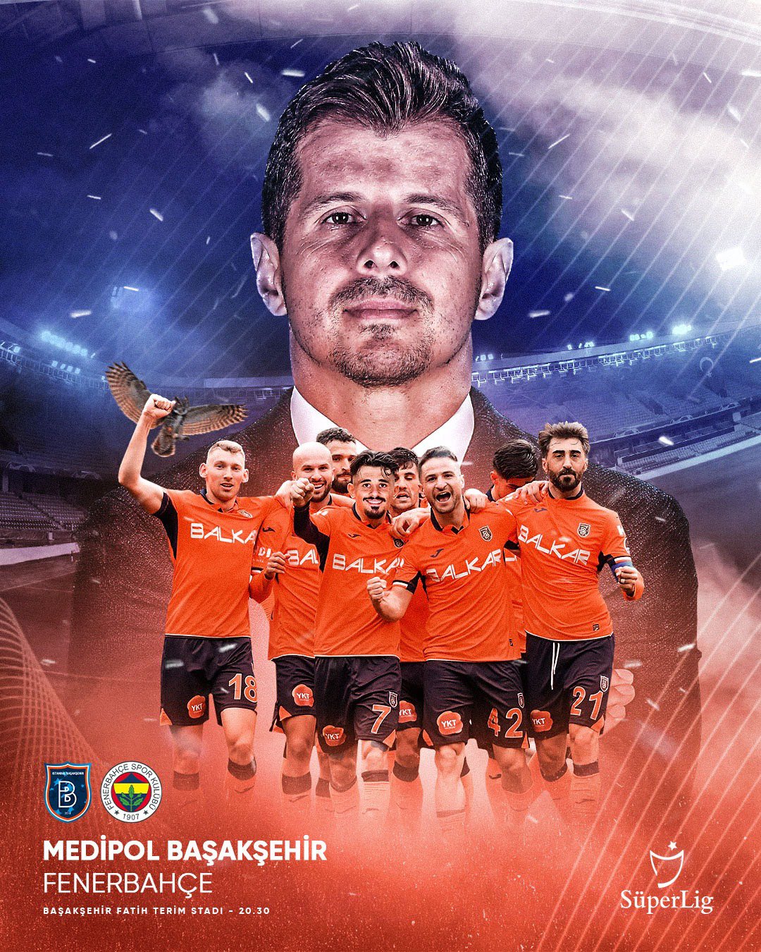 başakşehir takımı maç afişi