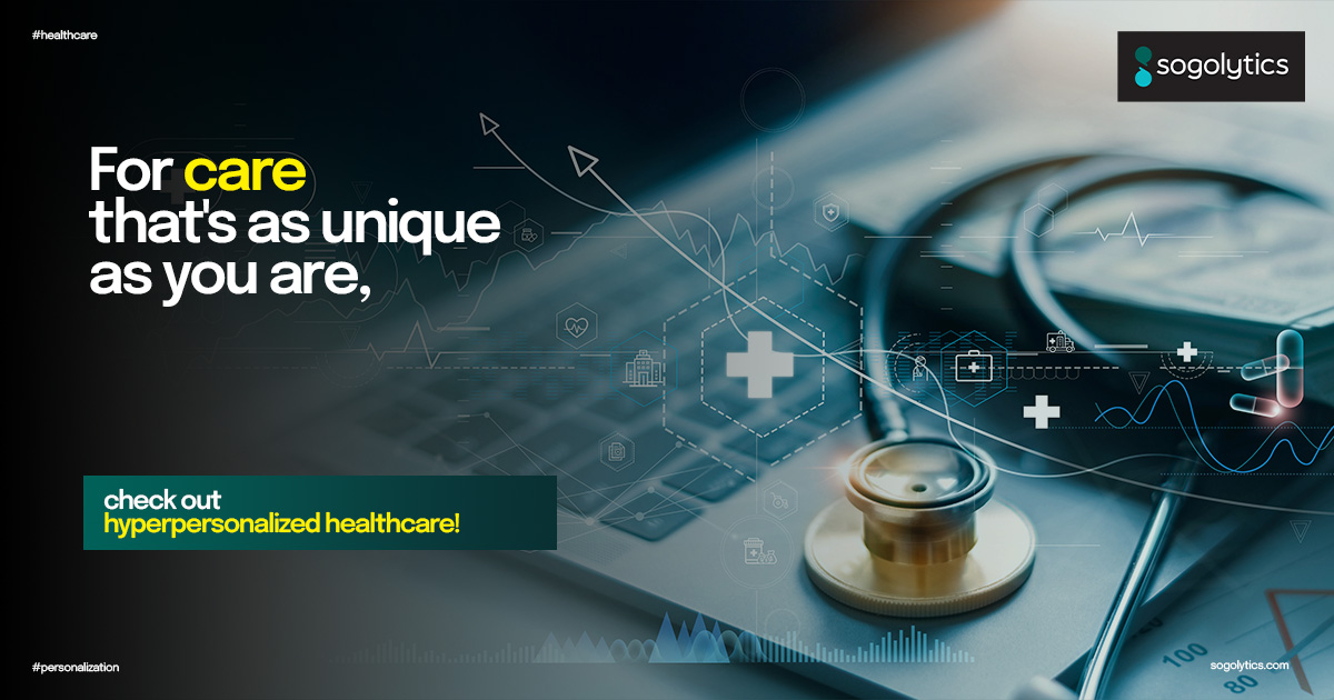 Sogolytics's tweet image. No two patients are alike, but plenty of patience is required in dealing with cookie-cutter #healthcare! Learn how #hyperpersonalized care can make all the difference in your #patientexperience! sogolytics.com/blog/personali…