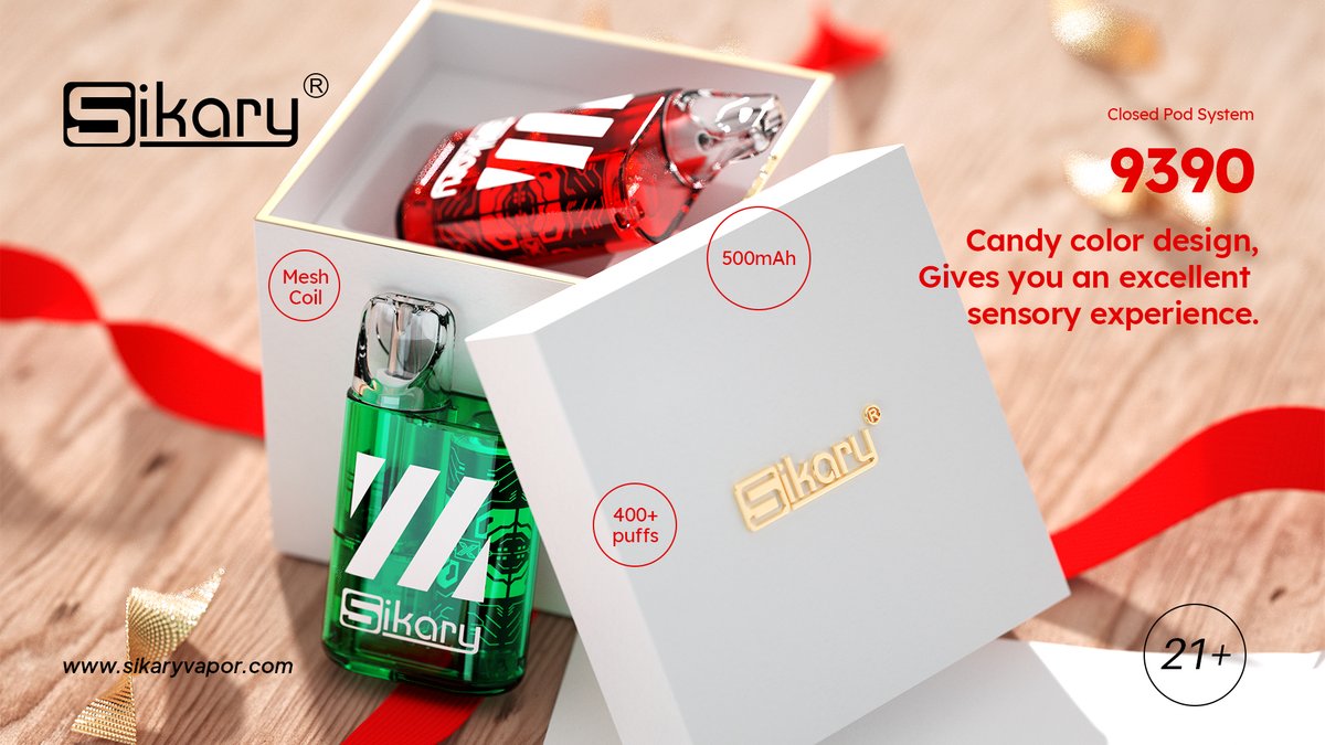 Sikaryvapor's tweet photo. Freely change the pod with your favorite flavors!
Support OEM/ODM
Only for 21+ adults
https://t.co/baT0o7mt49
#sikaryofficial #odm #oem #vapefair #nicotine #ecigarettebar #vapes #vaping #vapefam #closedpod #vapetrickster #vapecommunity #vapesociety #vapinggirls #vapefamily https://t.co/hR9pAL0gsH