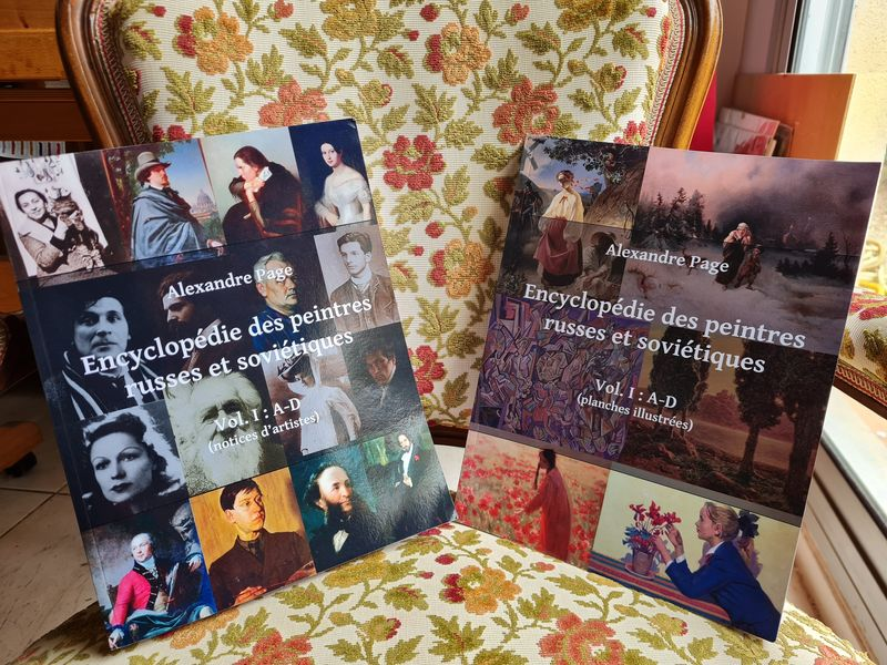 C'est mercredi, donc petite présentation hebdo d'un de mes livres avec l'Encyclopédie des peintres russes (un volume en 2 tomes, bio des peintres et illustrations). + de 700 p. pour découvrir la peinture russe trop méconnue. De A à D ici. La suite arrive!

amzn.to/3LcIgzp