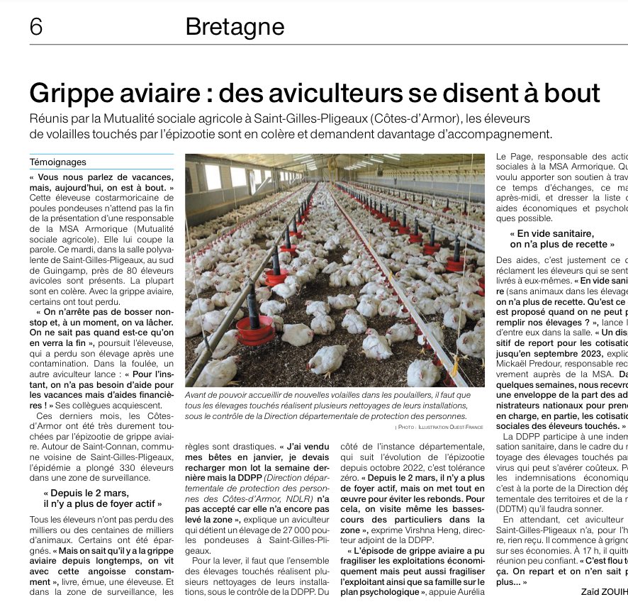 gpelhate's tweet photo. La ⁦@msa_armorique⁩ ⁦⁩ ⁦@msa_pdb⁩ ne peut résoudre les crises économiques ou sanitaires, mais elle a la volonté de donner aux éleveurs et à leurs familles un espace d’expression de leur mal être et colère. Ces hommes et ces femmes ne doivent pas restés pas isolés https://t.co/QW3f9gsJZs
