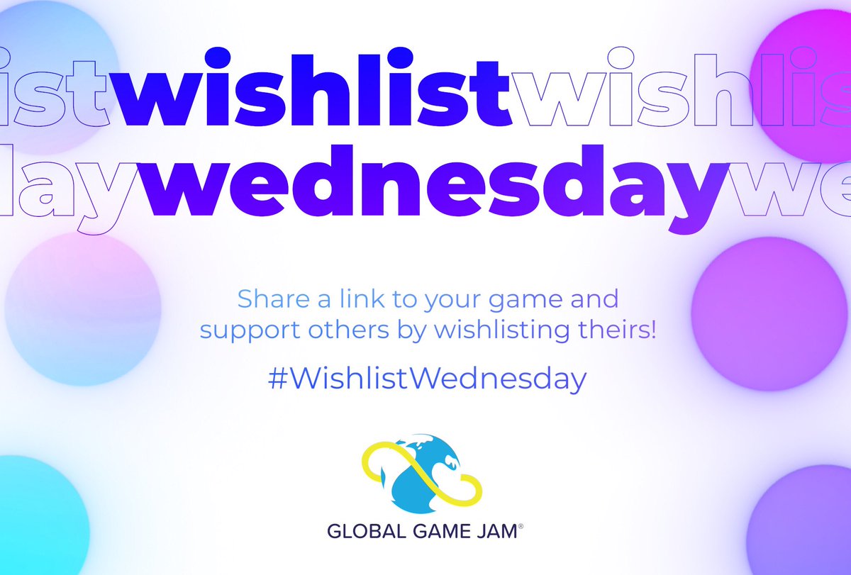 It’s the Wishlist Wednesday 🪼
Share a link to your game and support others by wishlisting theirs! 

#gamedev #indiedevs #indiedevhour #indiegame #IndieGameDev #wishlistwednesday