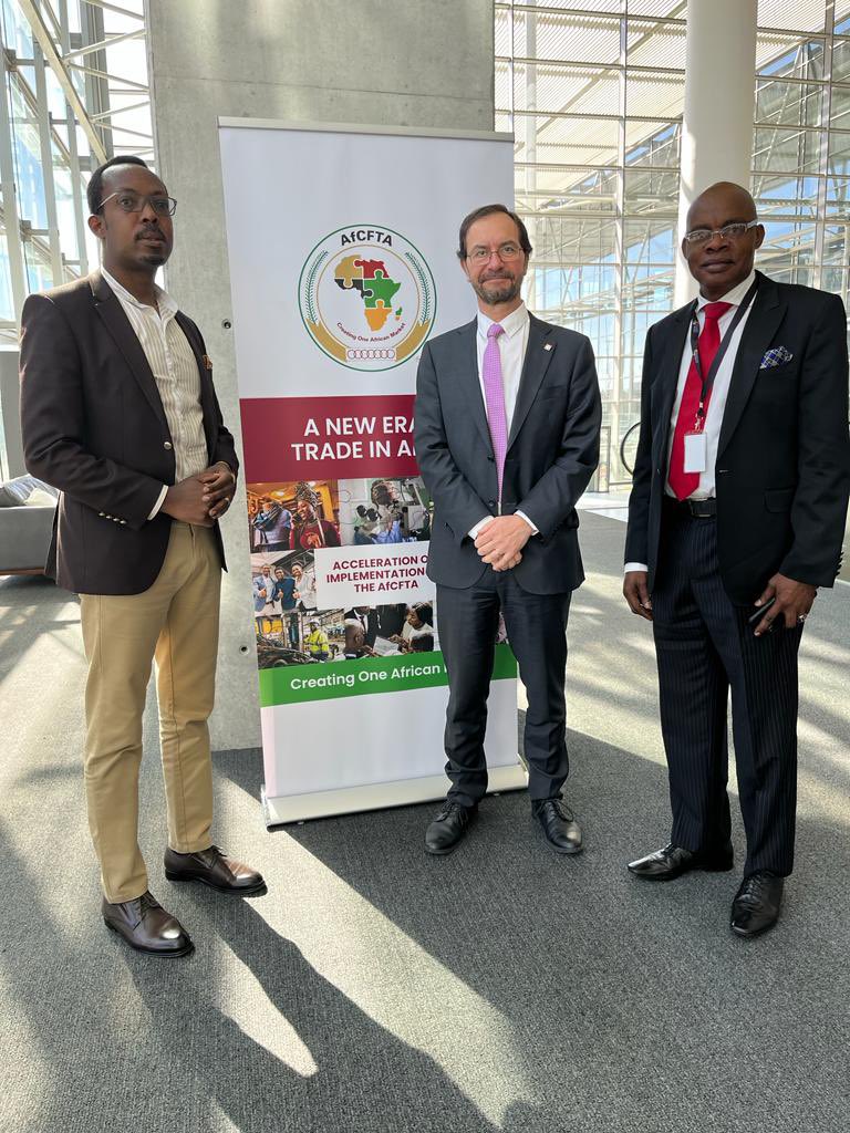 ARSO_1977's tweet photo. During the AfCFTA Business Forum 2023, PAQI institutions, @AfCFTA  and @isostandars, successfully held a session on “Making Technical Regulations work for African Businesses” to create opportunities for interactions between QI and Regulatory Institutions and the private sector https://t.co/6QHbL1S5ZY