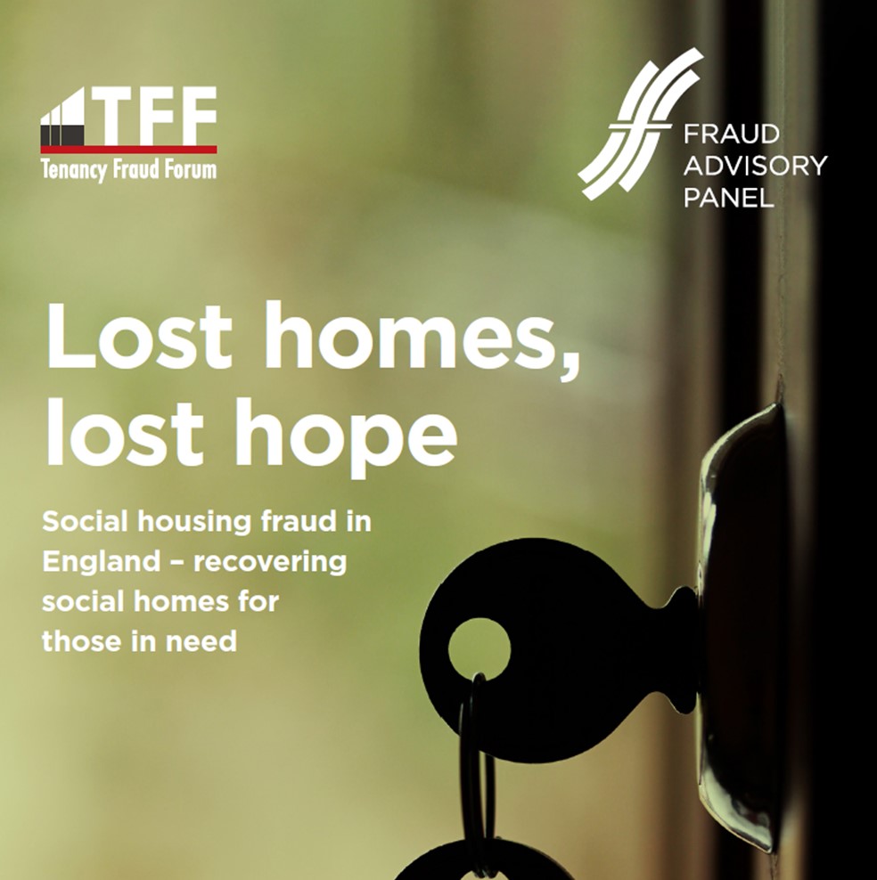 The TFF, in partnership with the <a href="/Fraud_Panel/">Fraud Advisory Panel</a>, have today released a report which indicates that at least 148,000 social housing homes in England are subject to some form of tenancy fraud.

Read the report at tenancyfraudforum.org.uk/tenancy-fraud-…