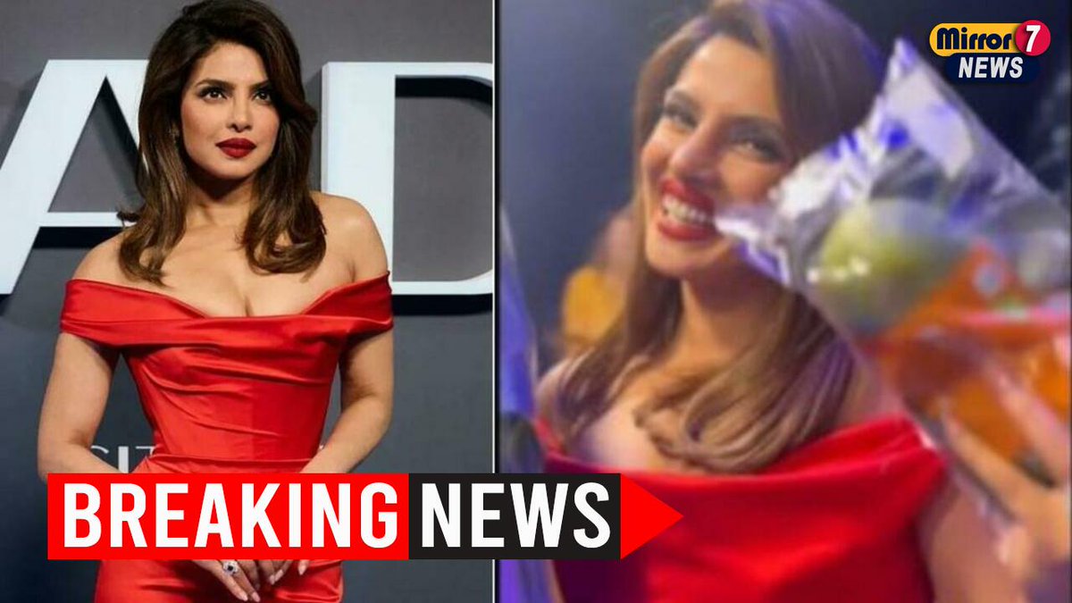 mirror7news's tweet photo. Priyanka Chopra's 'Desi Girl' moment at Citadel London premiere is too cute!
>> Watch Now https://t.co/7qLjDb1gvf
#Priyanka #Chopras #Desi #Girl #News #NewsUpdate #LatestNews #TodayNews #BreakingNews #Trending #TrendingNews #Headlines https://t.co/ainhPltmPJ