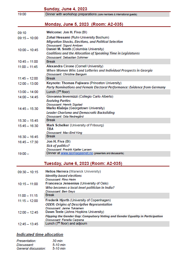 Jon Fiva (@jfiva) on Twitter photo 📣Political economy workshop in Oslo📣
Line-up: @ZohalHessami @ProfDanSmith <a href="/AliCirone/">http://AliCirone.bsky.social</a> <a href="/thomasfujiwara/">Thomas Fujiwara</a> <a href="/GM_Invernizzi/">Giovanna M. Invernizzi</a> Klašnja <a href="/SchelkerMark/">Mark Schelker</a> <a href="/JFiva/">Jon Fiva</a> <a href="/hhhelios/">Helios Herrera</a> <a href="/fr_jensenius/">Francesca R. Jensenius</a> <a href="/fghjorth/">Frederik Hjorth</a> <a href="/dawn_teele/">Dr. Dawn Teele</a> & 🔥 discussants
jon.fiva.no/docs/Workshop2…
In Oslo and want to participate? DM/e-mail. 📣Political economy workshop in Oslo📣
Line-up: @ZohalHessami @ProfDanSmith <a href="/AliCirone/">http://AliCirone.bsky.social</a> <a href="/thomasfujiwara/">Thomas Fujiwara</a> <a href="/GM_Invernizzi/">Giovanna M. Invernizzi</a> Klašnja <a href="/SchelkerMark/">Mark Schelker</a> <a href="/JFiva/">Jon Fiva</a> <a href="/hhhelios/">Helios Herrera</a> <a href="/fr_jensenius/">Francesca R. Jensenius</a> <a href="/fghjorth/">Frederik Hjorth</a> <a href="/dawn_teele/">Dr. Dawn Teele</a> & 🔥 discussants
jon.fiva.no/docs/Workshop2…
In Oslo and want to participate? DM/e-mail.