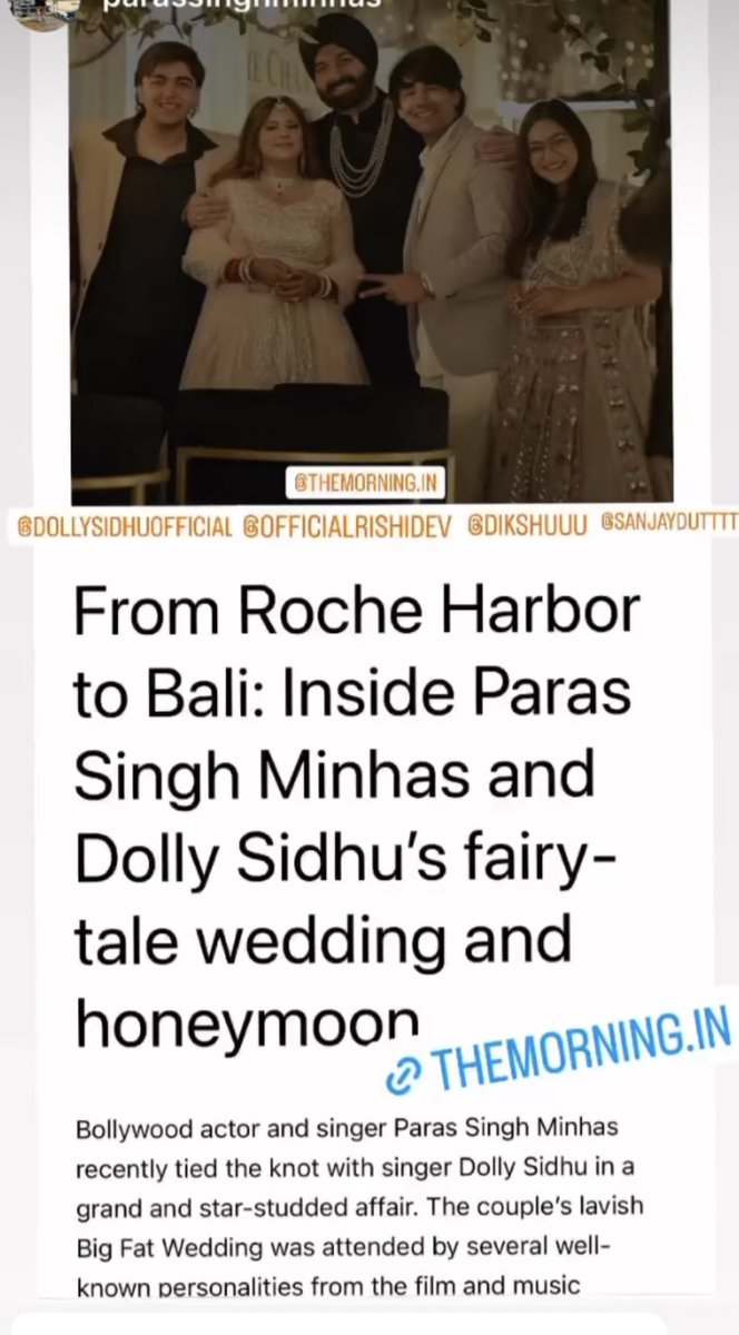 themorning.in/from-roche-har… <a href="/parasminhasPSM/">Paras Singh Minhas (Baljeet)</a> ❤️