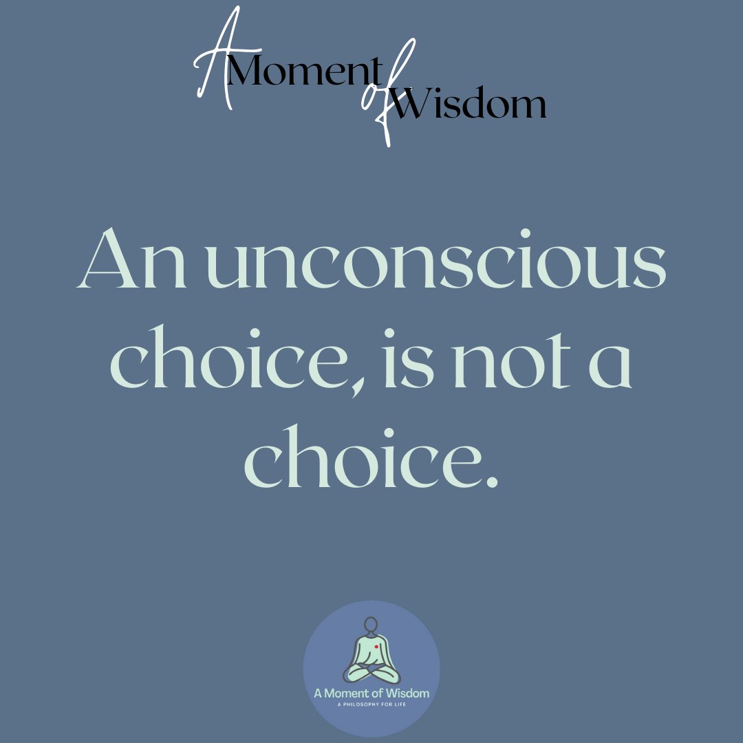NaitureWithin's tweet photo. If the "choice" was automated, and you didn't knowingly make it, ask yourself, what did?
#Thoughts #Conscious #Consciousness #YouAreTheStream #Life #Death #Mind #Mindfulness #Mindful #Unconscious #Choice https://t.co/8EcEDvQCS7