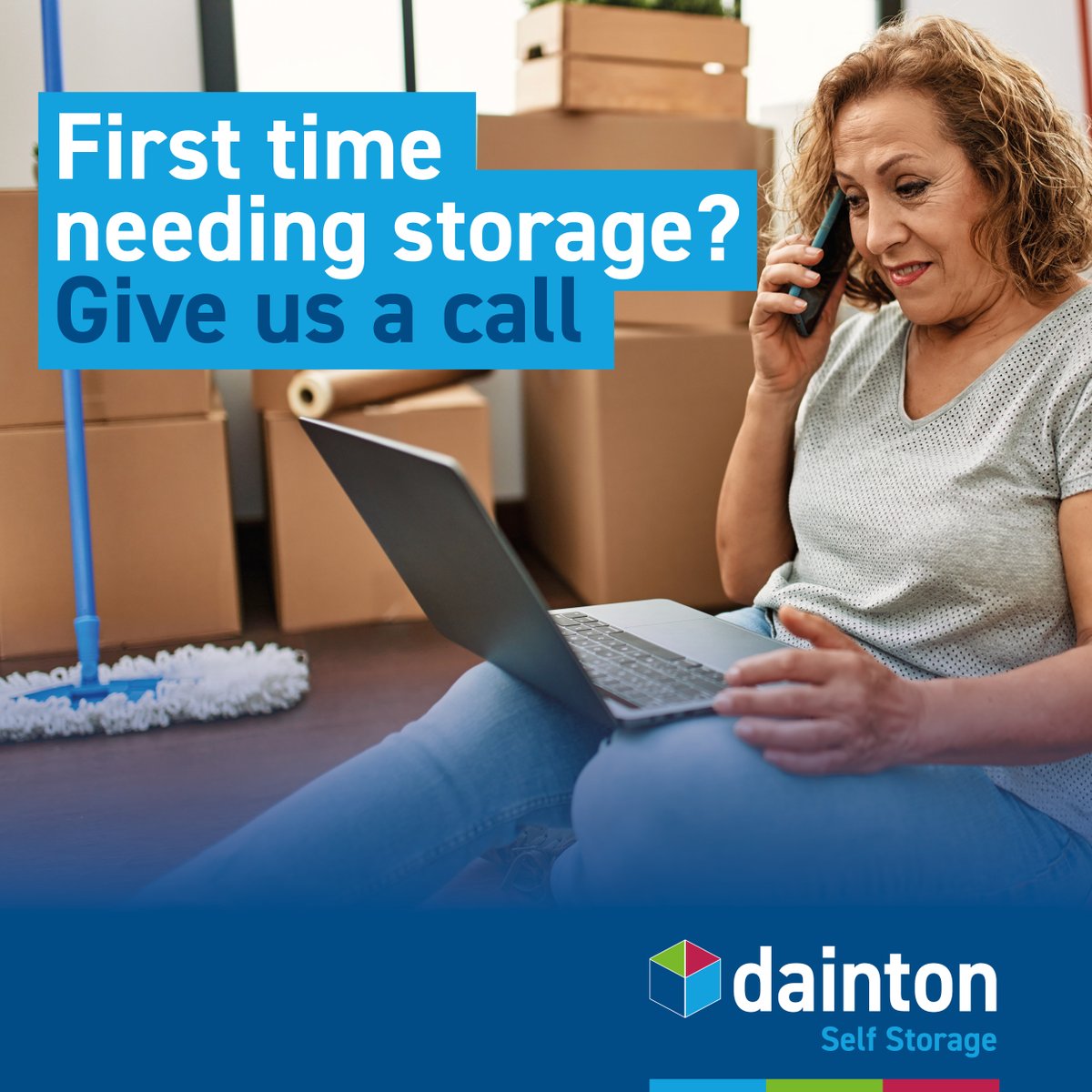 Please talk to our friendly members of staff who can help with your unit size requirements, recommend van hire and removal companies, provide you with packing materials and answer any questions you may have.

#DaintonSelfStorage #SelfStorage